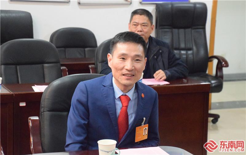 致公党福建省委海外宣讲员,菲律宾福州总商会会长林伟照讲话.