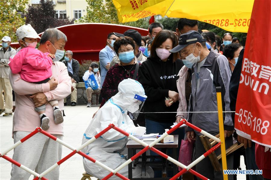 CHINA-SHANDONG-QINGDAO-COVID-19-TEST (CN)