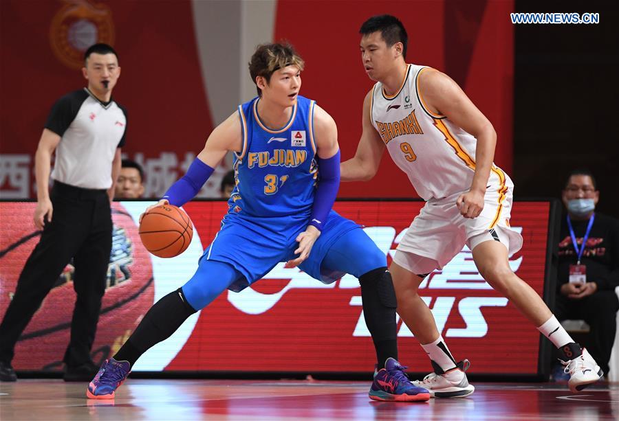(SP)CHINA-ZHUJI-BASKETBALL-CBA LEAGUE-SHANXI VS FUJIAN (CN)