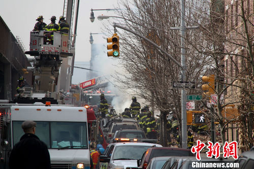 纽约曼哈顿建筑爆炸已致26人伤亡10人失踪