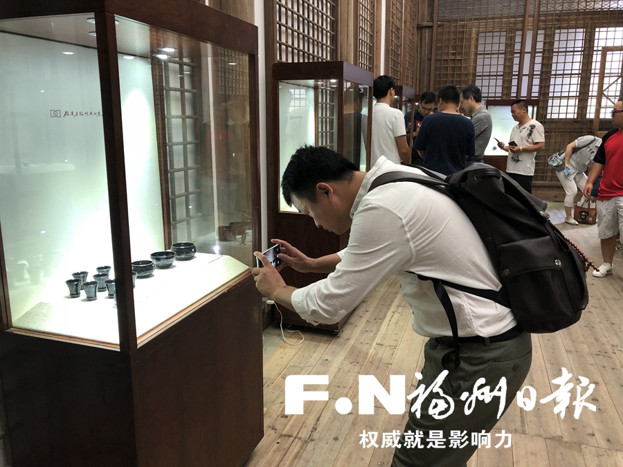 百余建盏精品在三坊七巷展出　市民可以免费观赏