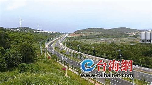 漳州沿海大通道龙海段完工试通车