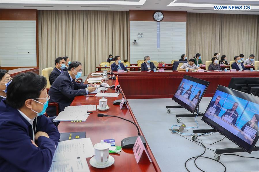 CHINA-BEIJING-WHA-VIRTUAL CONFERENCE (CN)
